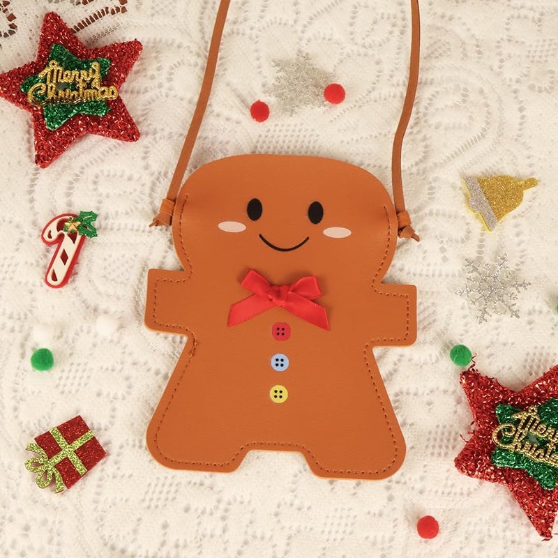 DCLOVERY Store Cute Toddler Purse for Girls，Christmas Exquisite Leather Small Purse Crossbady Wallets Girls Toddlers Birthday Gift - Image 2